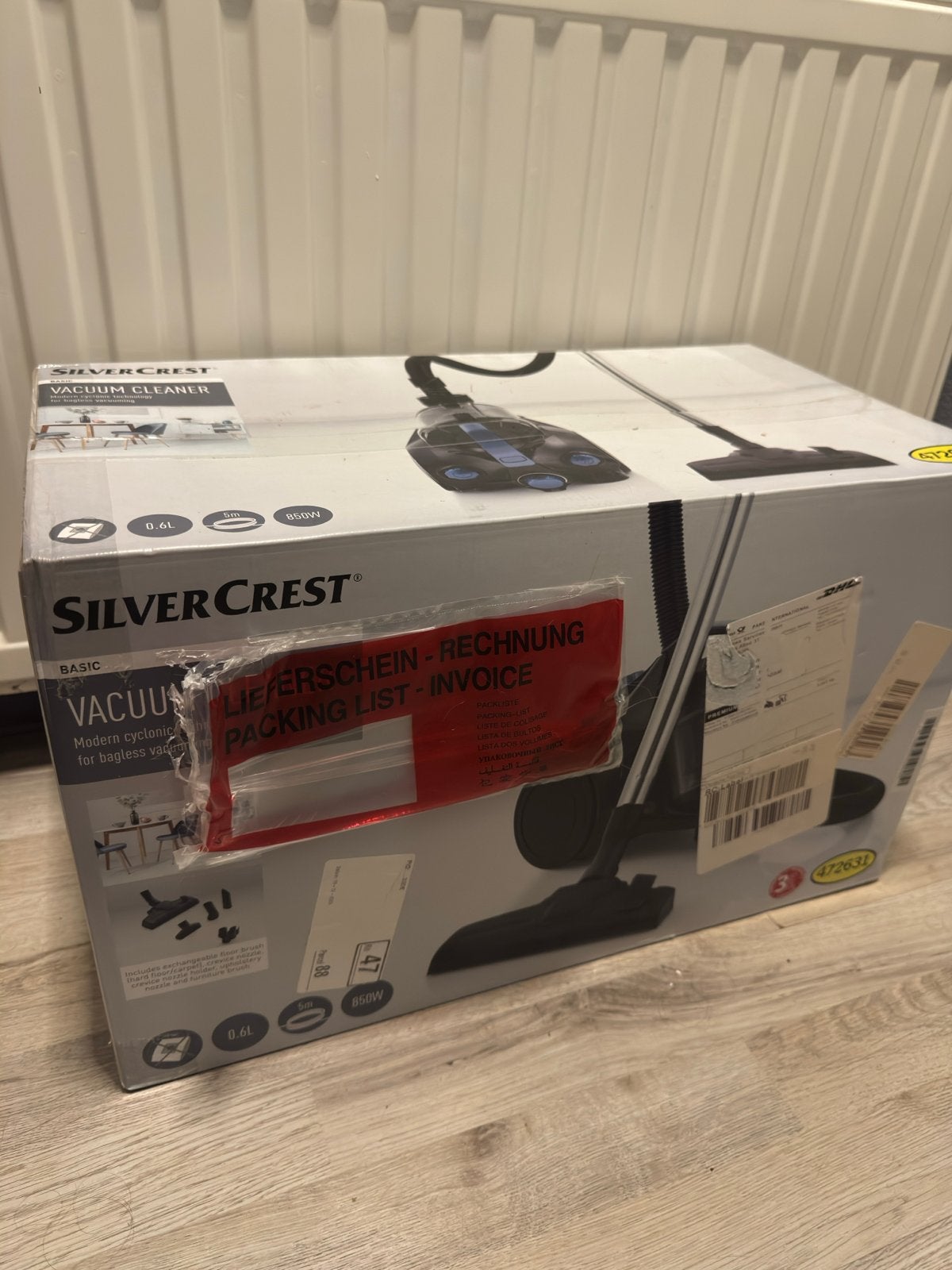 SilverCrest Zakloze Cycloon Stofzuiger - Nieuw in Doos