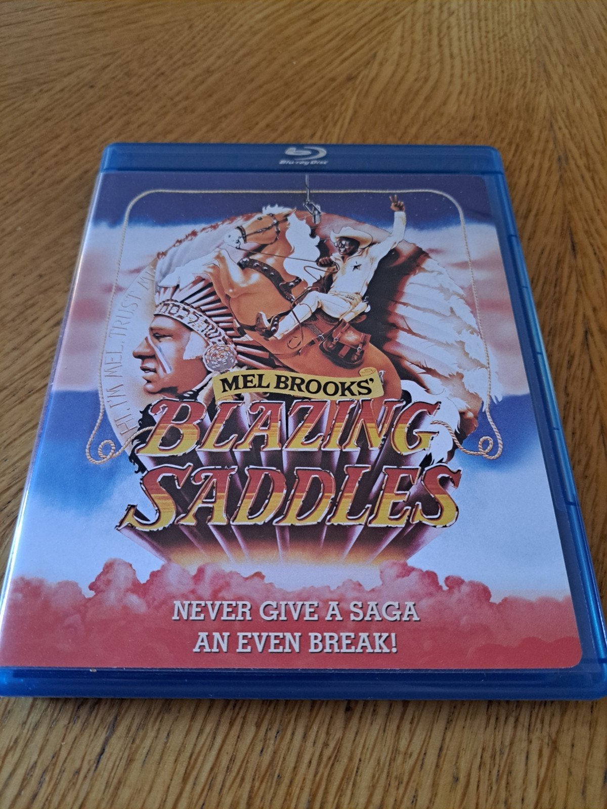 Blazing saddles bluray - Mel Brooks, Ophalen of Verzenden, Zo goed als nieuw