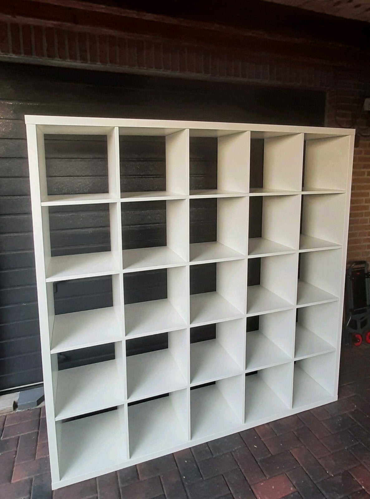 Ikea kallax Vakkenkast 5x5 Vakken   wit, Ophalen, Zo goed als nieuw