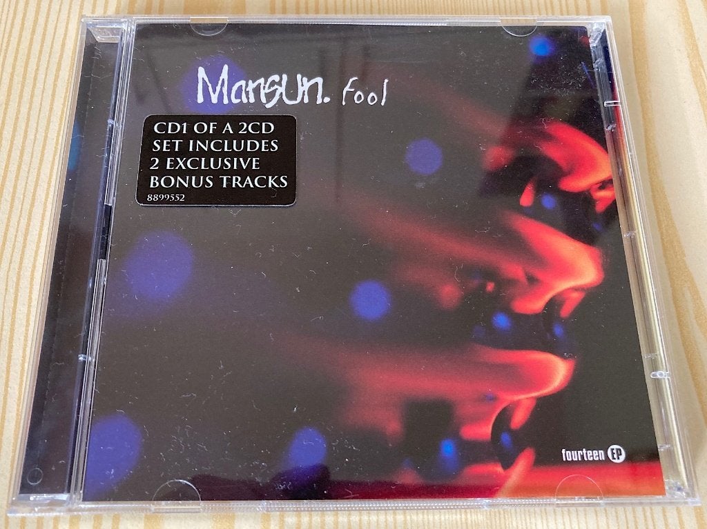 CD Single Mansun - Fool (CD 1 of 2) UK Import, Ophalen, Zo goed als nieuw, Rock en Metal