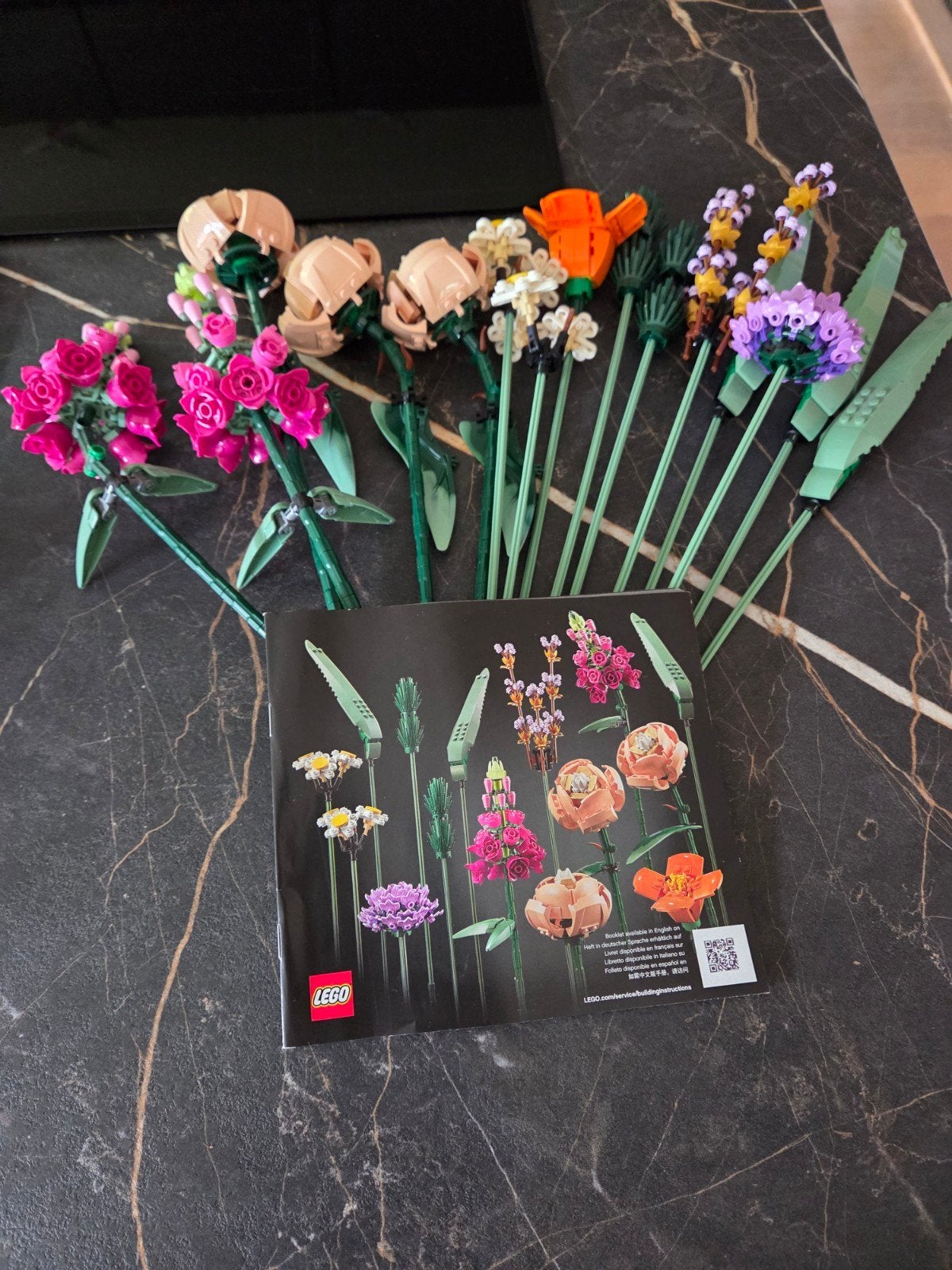 LEGO Botanische Collectie Bloemenboeket 10280, Kinderen en Baby's, Lego, Inclusief instructies, Ophalen of Verzenden, Zo goed als nieuw