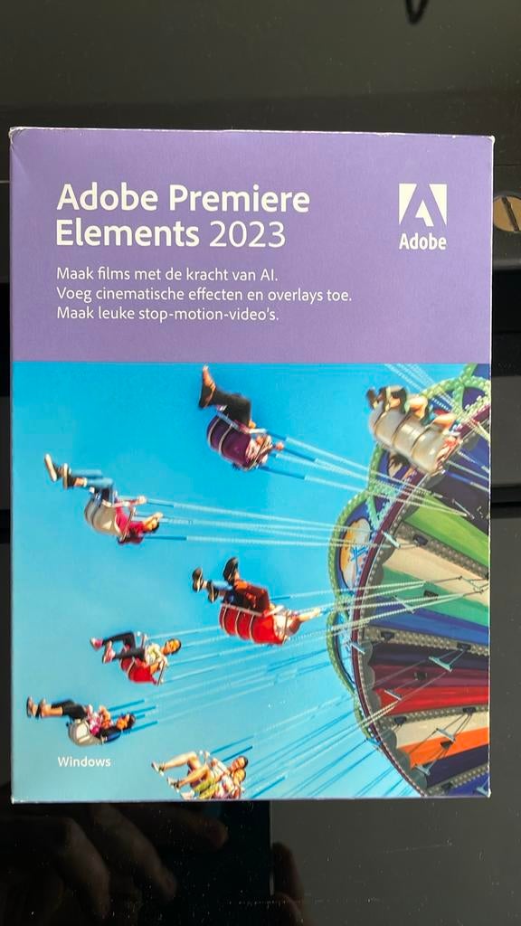 Adobe Premiere Elements 2023 Videobewerking Software Windows, Ophalen of Verzenden, Nieuw