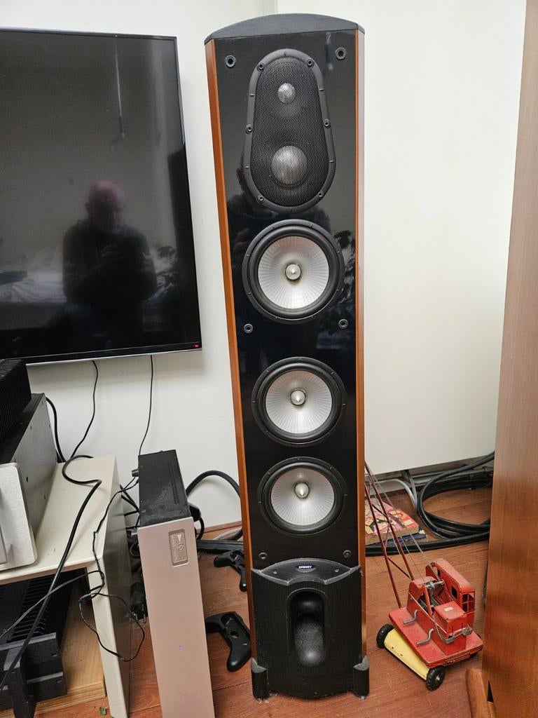 Energy veritas 2.4i luidsprekers - Topgeluid!, Audio, Tv en Foto, Luidsprekers, Ophalen, 120 watt of meer, Front, Rear of Stereo speakers