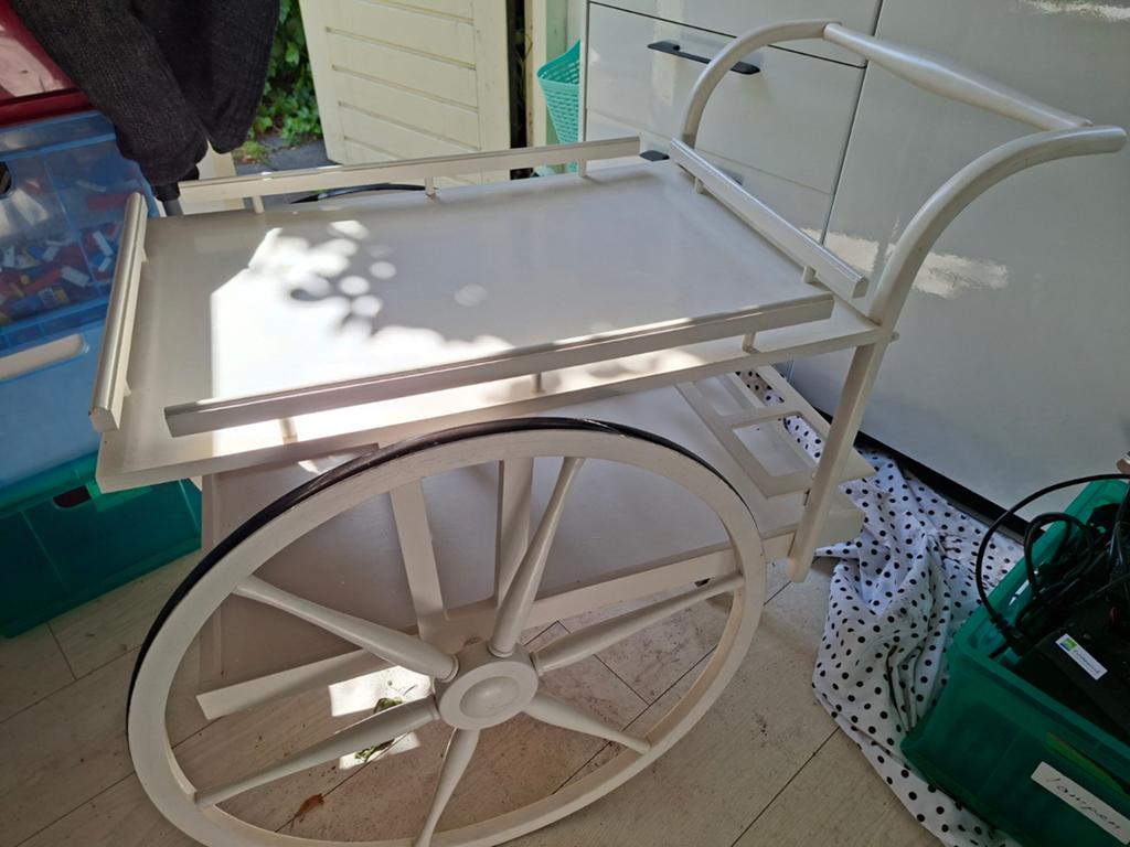 Unieke theewagen, Ophalen, 25 tot 50 cm, 50 tot 100 cm, Minder dan 100 cm
