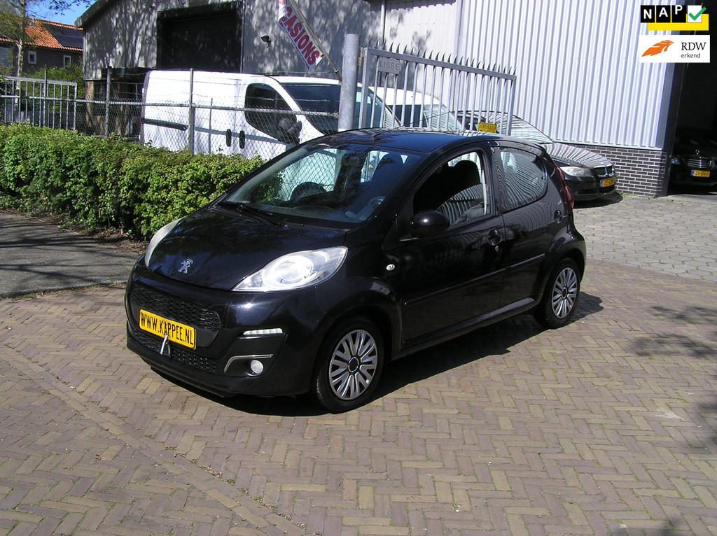 Peugeot 107 1.0 Active nap pas airco nieuwe apk, Voorwielaandrijving, Euro 5, Stof, Gebruikt
