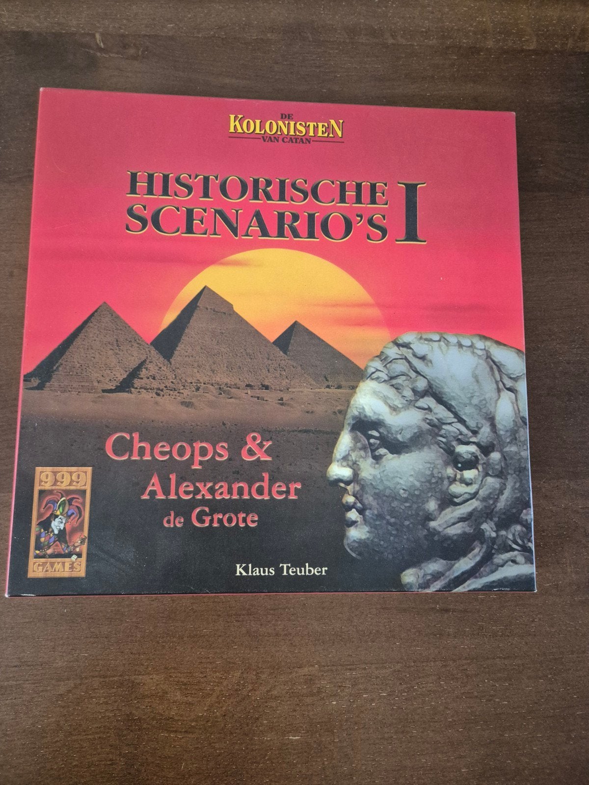 Kolonisten: Historische Scenario's I (Cheops & Alex, Drie of vier spelers, Ophalen of Verzenden, Zo goed als nieuw, 999 Games