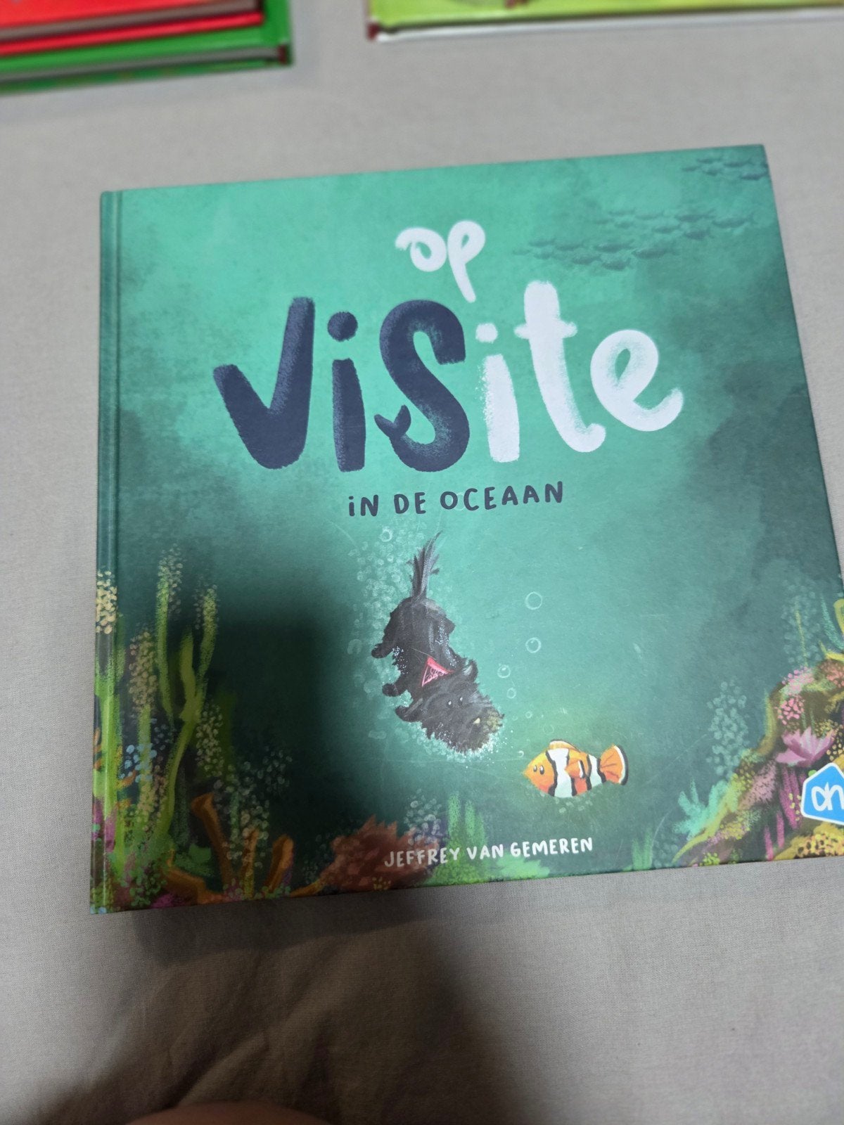 Op Visite in de Oceaan - Jeffrey van Gemeren, Jeffrey van Gemeren, Jongen of Meisje, Ophalen of Verzenden, Zo goed als nieuw