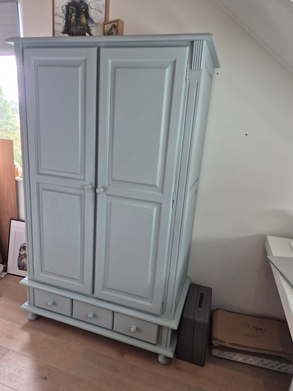 Meidenkast, Kinderkledingkast, Kledingkast, Linnenkast met, Met deur(en), Gebruikt, Klassiek, 150 tot 200 cm