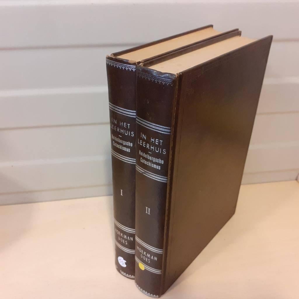 Nr 274 In het leerhuis, catechismus verklaring, 2 delen, Boeken, Ophalen of Verzenden, Gelezen, Ds. P. Blok e.a., Christendom | Protestants