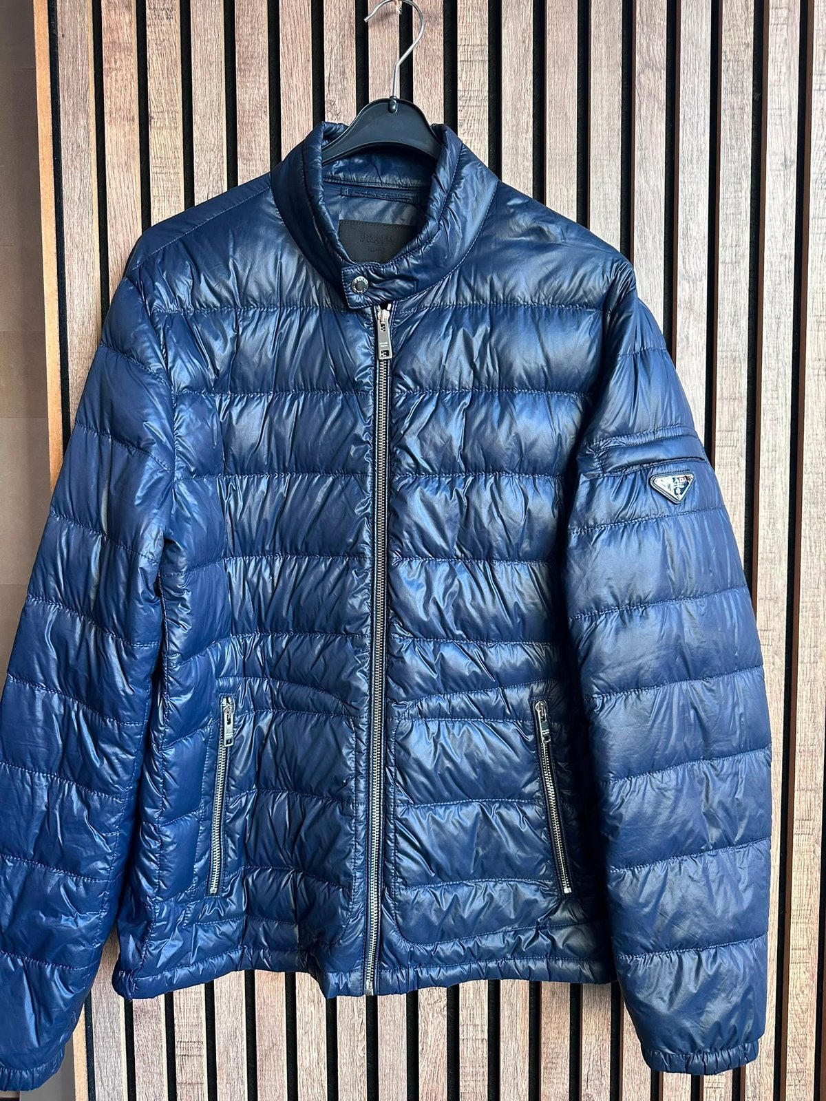 Heren Prada jas - Zo goed als nieuw, net van de stomerij, Kleding | Heren, Ophalen of Verzenden, Zo goed als nieuw, Maat 52/54 (L)