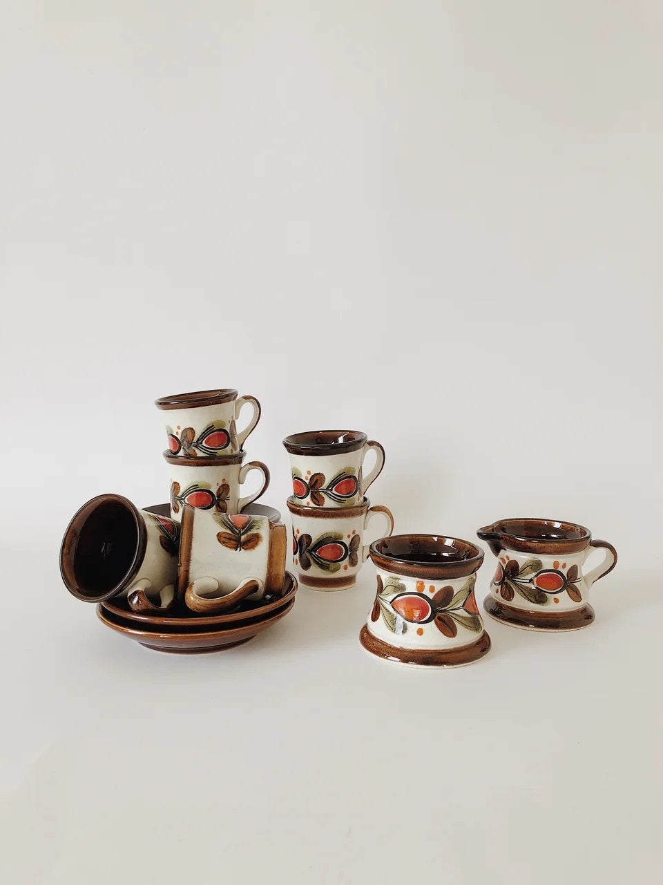 VINTAGE SERVIESSET | SCHRAMBERG BERNAU, Ophalen of Verzenden