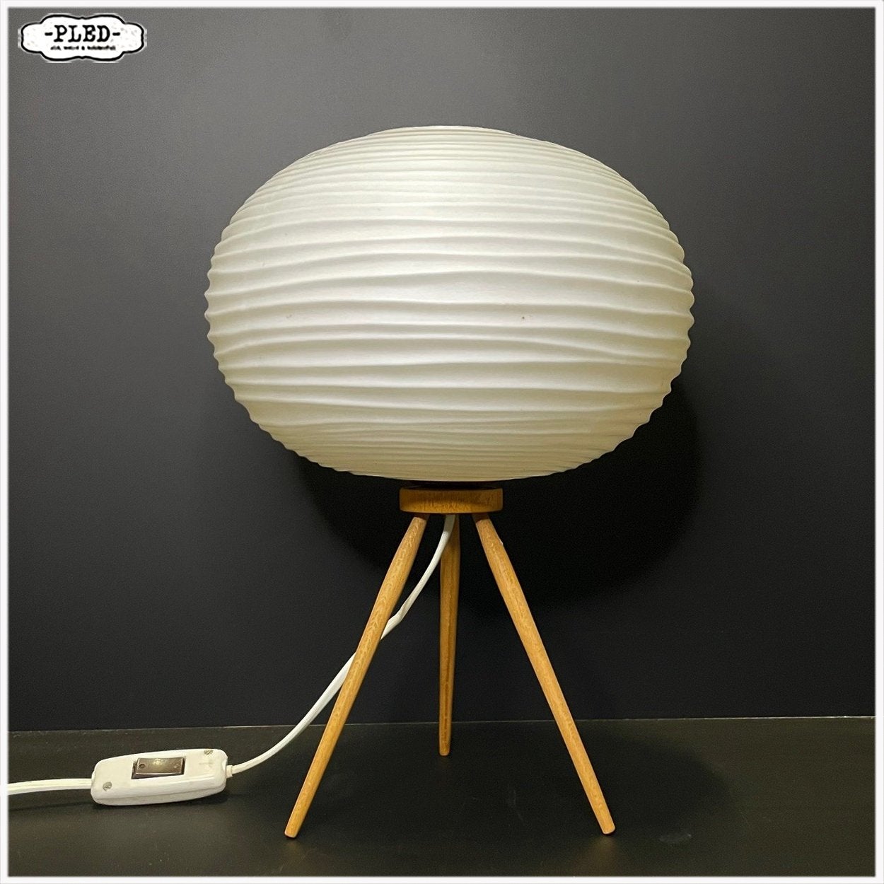 Opaline tafellamp, ÚLUV Lamp, Ophalen, Wit, Overige merken, Gebruikt
