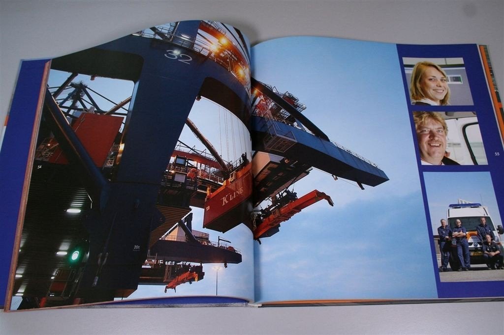 Euromax Terminal Rotterdam [1999-2008] — Bouw — Foto\'s, Ophalen of Verzenden, Zo goed als nieuw