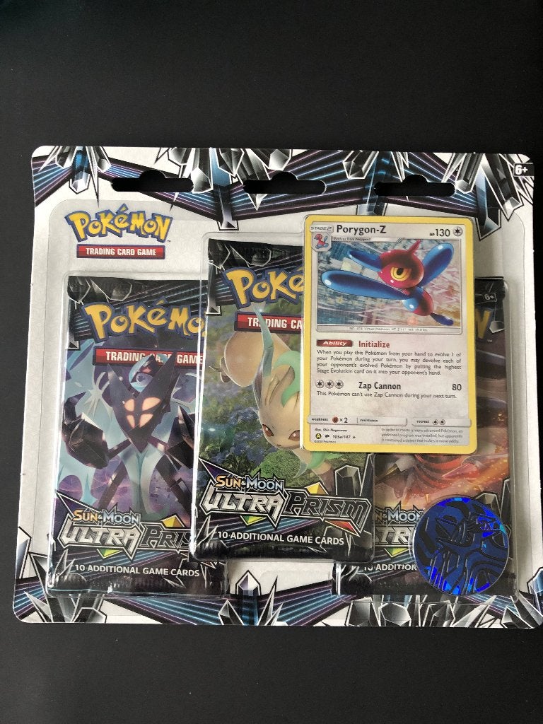 Ultra prism 3 pack blister porygon-z, Hobby en Vrije tijd, Verzamelkaartspellen | Pokémon, Ophalen of Verzenden, Nieuw, Booster