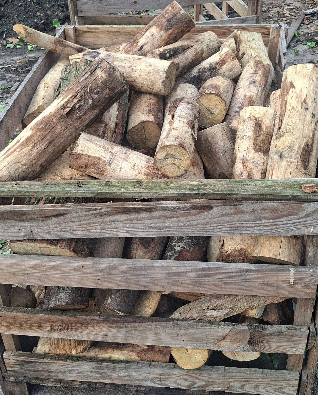 Haardhout mix te koop!, Tuin en Terras, Haardhout, 3 tot 6 m³, Ophalen, Overige houtsoorten, Blokken
