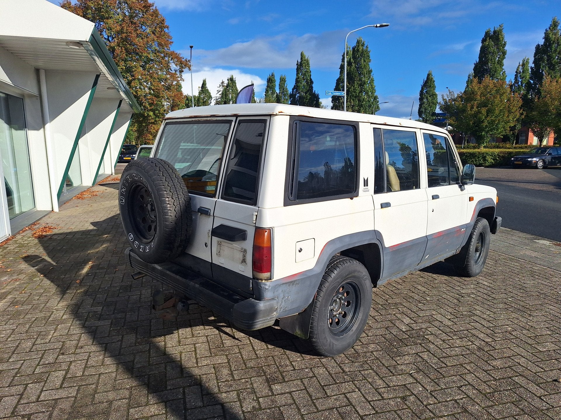 Isuzu Trooper 4x4 2.3 TD Wagon (bj 1986), Auto's, 2238 cc, Gebruikt, Overige modellen, 4 cilinders
