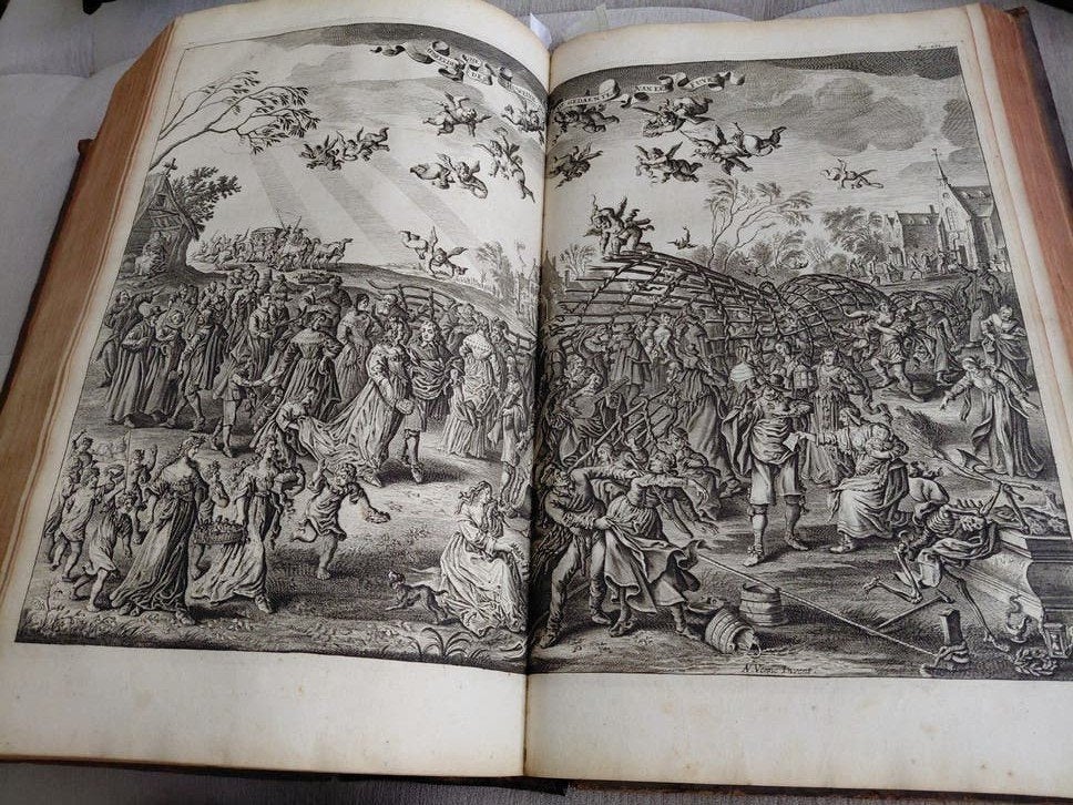 J.Cats, alle de wercken , groot folio 1700 prachtstaat, Ophalen of Verzenden