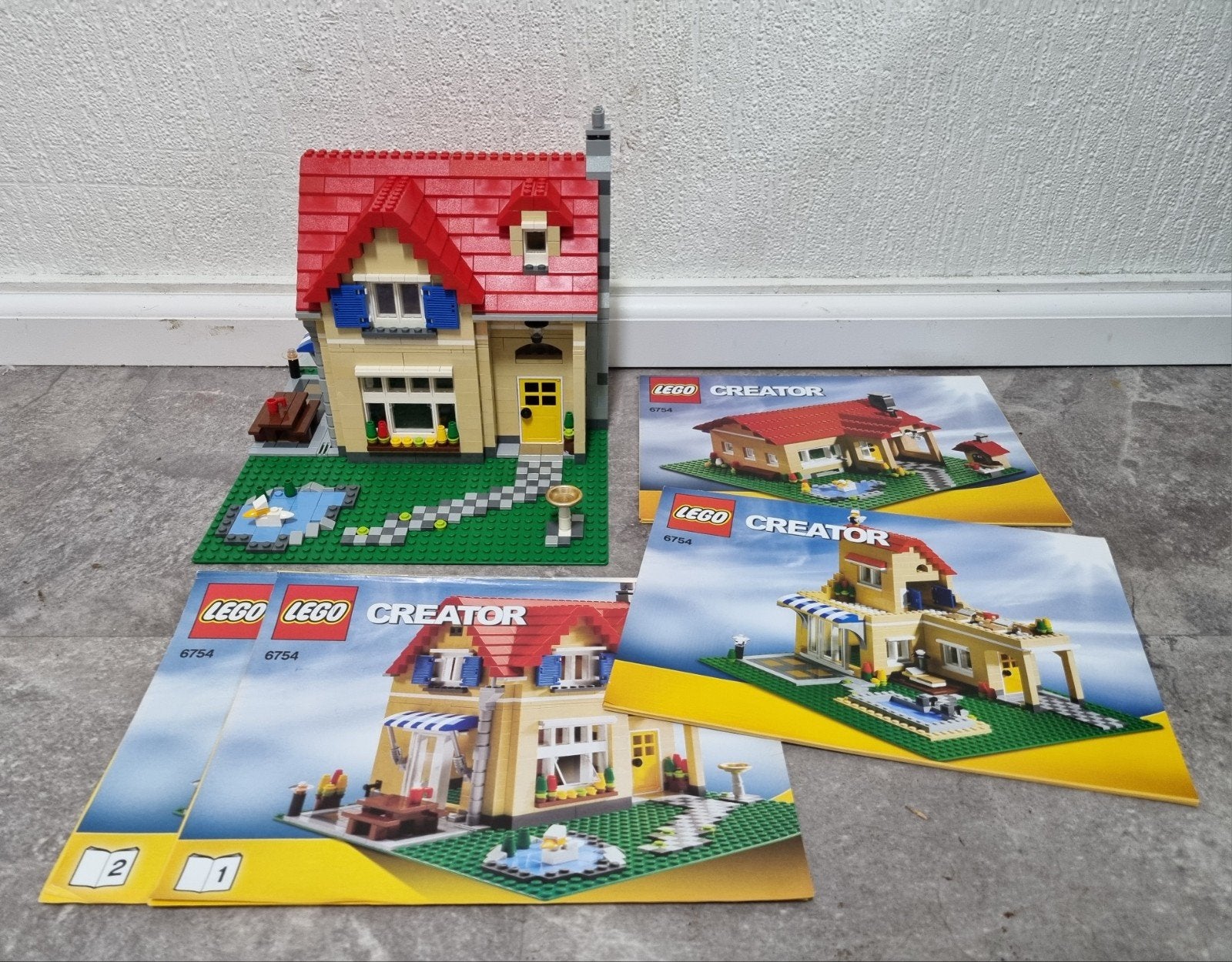 Lego 6754 Family Home, Gebruikt, Lego, Compleet, Ophalen of Verzenden