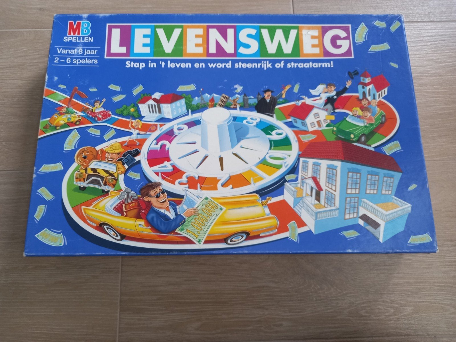 Levensweg, Een of twee spelers, Ophalen of Verzenden, Zo goed als nieuw, MB Spellen