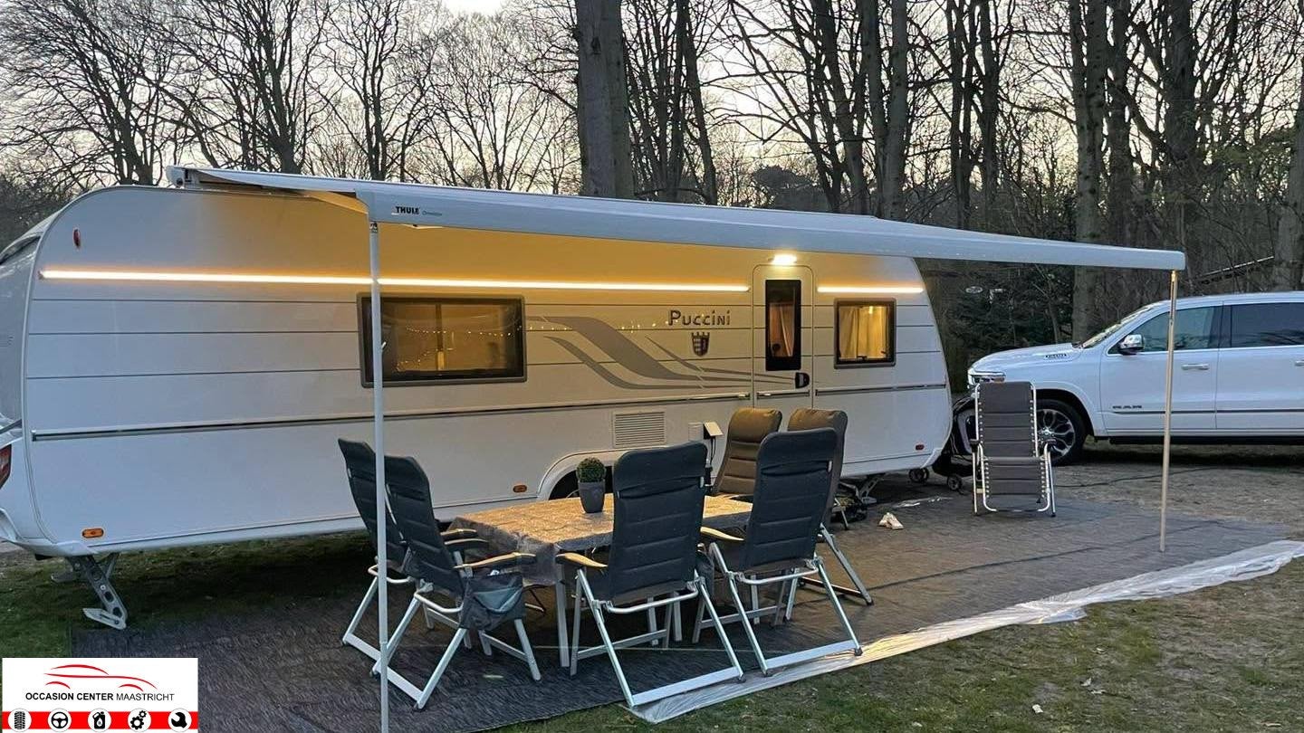 Tabbert W28 PUCCINI 750 HTD PUCCINI 750 HTD, Caravans en Kamperen, Caravans, Vast bed, Tabbert, Bedrijf, 2000 kg en meer