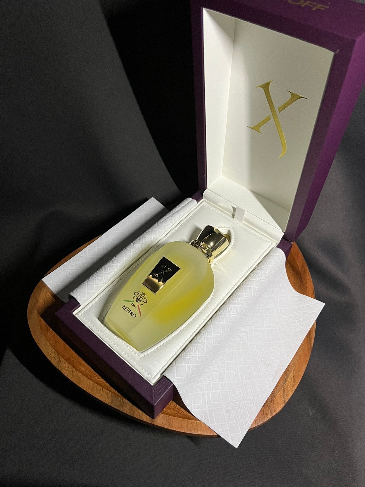 Xerjoff Zefiro Eau de Parfum 100ml | 92%Vol | Inclusief Doos, Ophalen of Verzenden, Zo goed als nieuw, Parfumfles, Gevuld