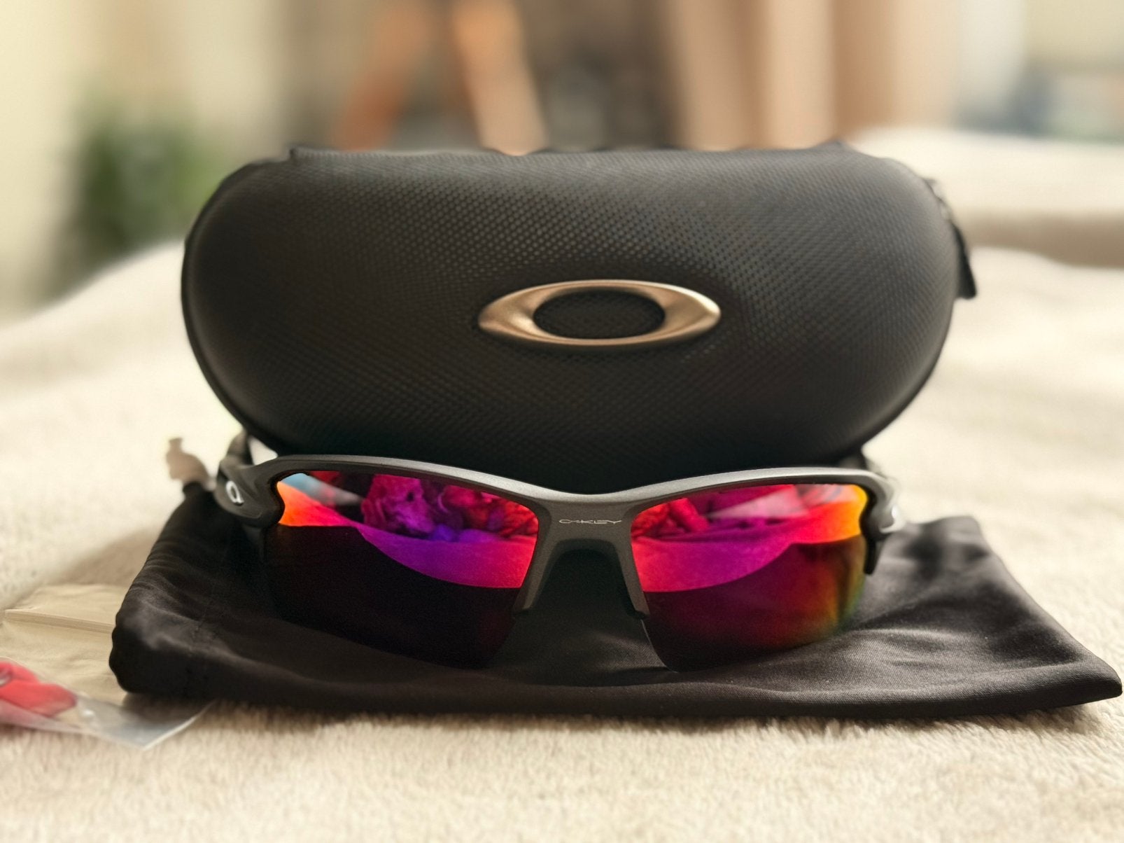 Oakley Flak Jacket (Fiets)zonnebril, Ophalen, Zo goed als nieuw, Oakley