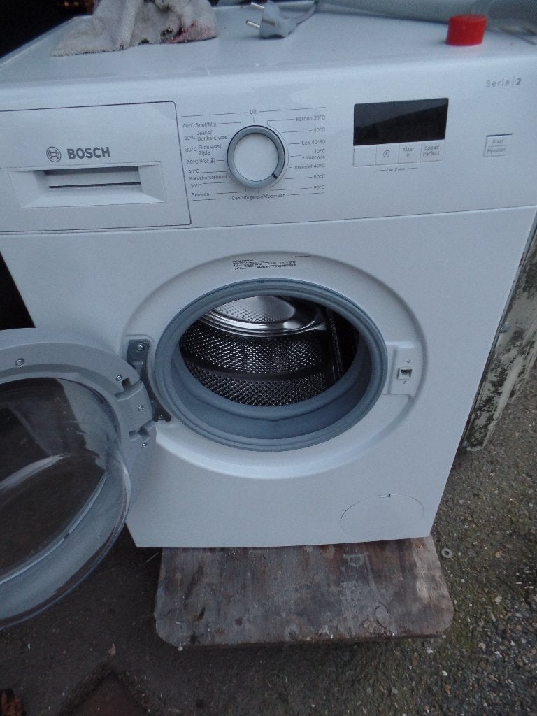 Nette Bosch Set: Wasmachine + A+++ Warmtepompdroger (7 kg)