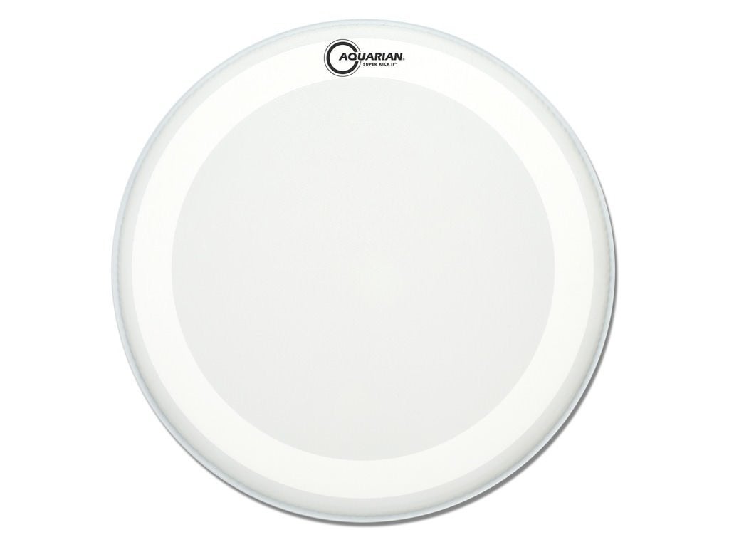 Bass drum Vel Aquarian TCSKII 22 Super Kick 2 Ply 22 ", -, -, Ophalen of Verzenden, Aquarian