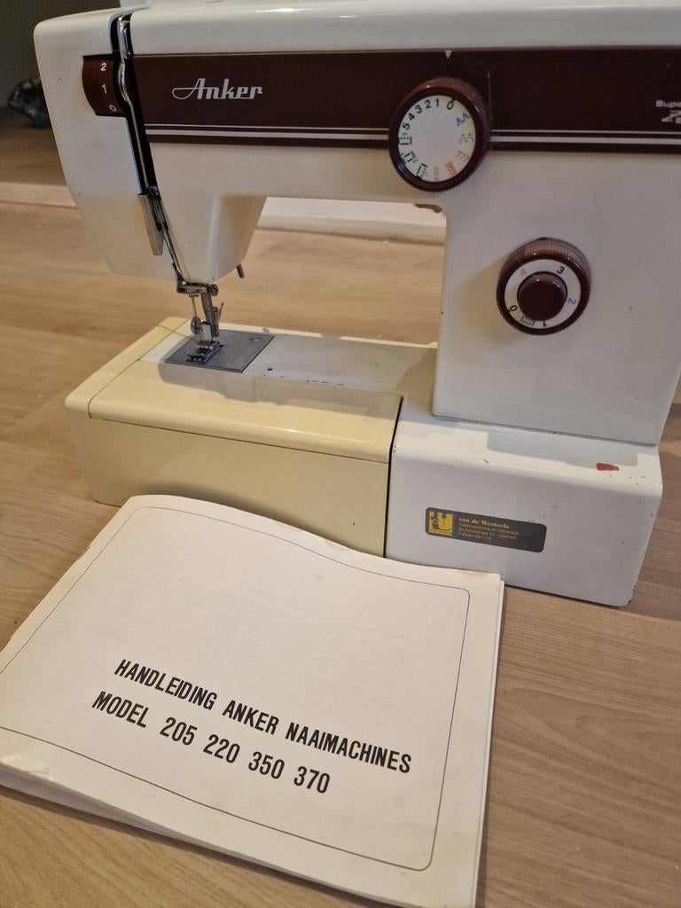Anker Naaimachine | Vintage model 205, Ophalen of Verzenden, Naaimachine, Overige merken