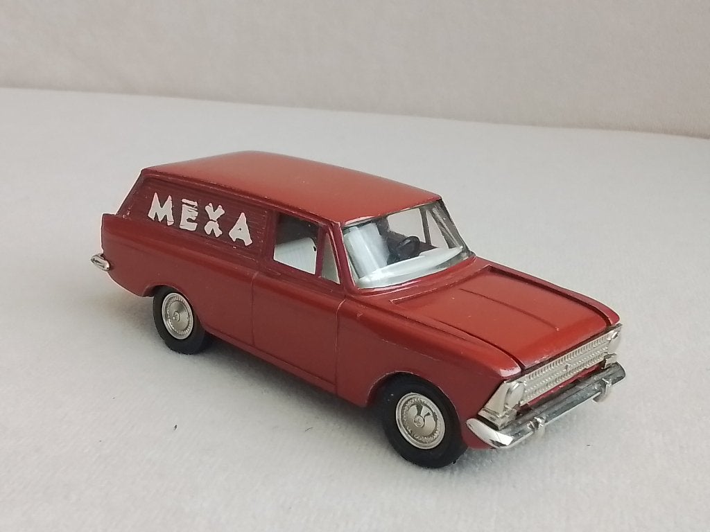 Moskvitch 433 Bestelwagen Novoexport made in ussr, Hobby en Vrije tijd, Modelauto's | 1:43, Ophalen of Verzenden, Zo goed als nieuw