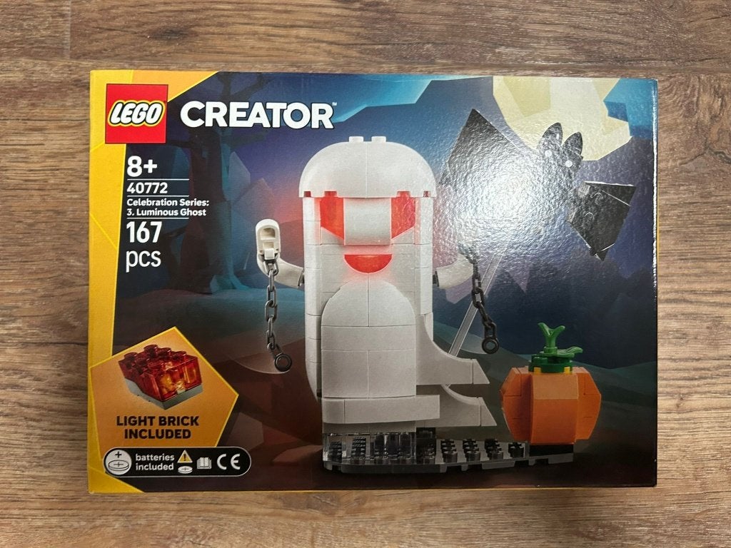 LEGO Creator Lichtgevend Spook 40772 Nieuw in Doos - Sealed, Lego, Nieuw, Ophalen of Verzenden, Creator