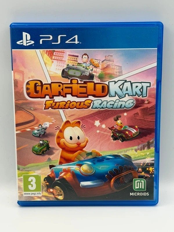 Garfield Kart Furious Racing PS4 PlayStation 4, 1 speler, Racen en Vliegen, Sony, Ophalen of Verzenden
