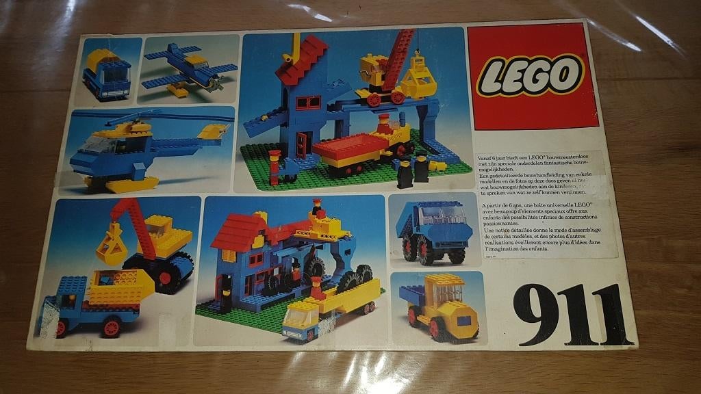Lego 911 Basic in Originele verpakking en compleet, Ophalen of Verzenden, Overige typen