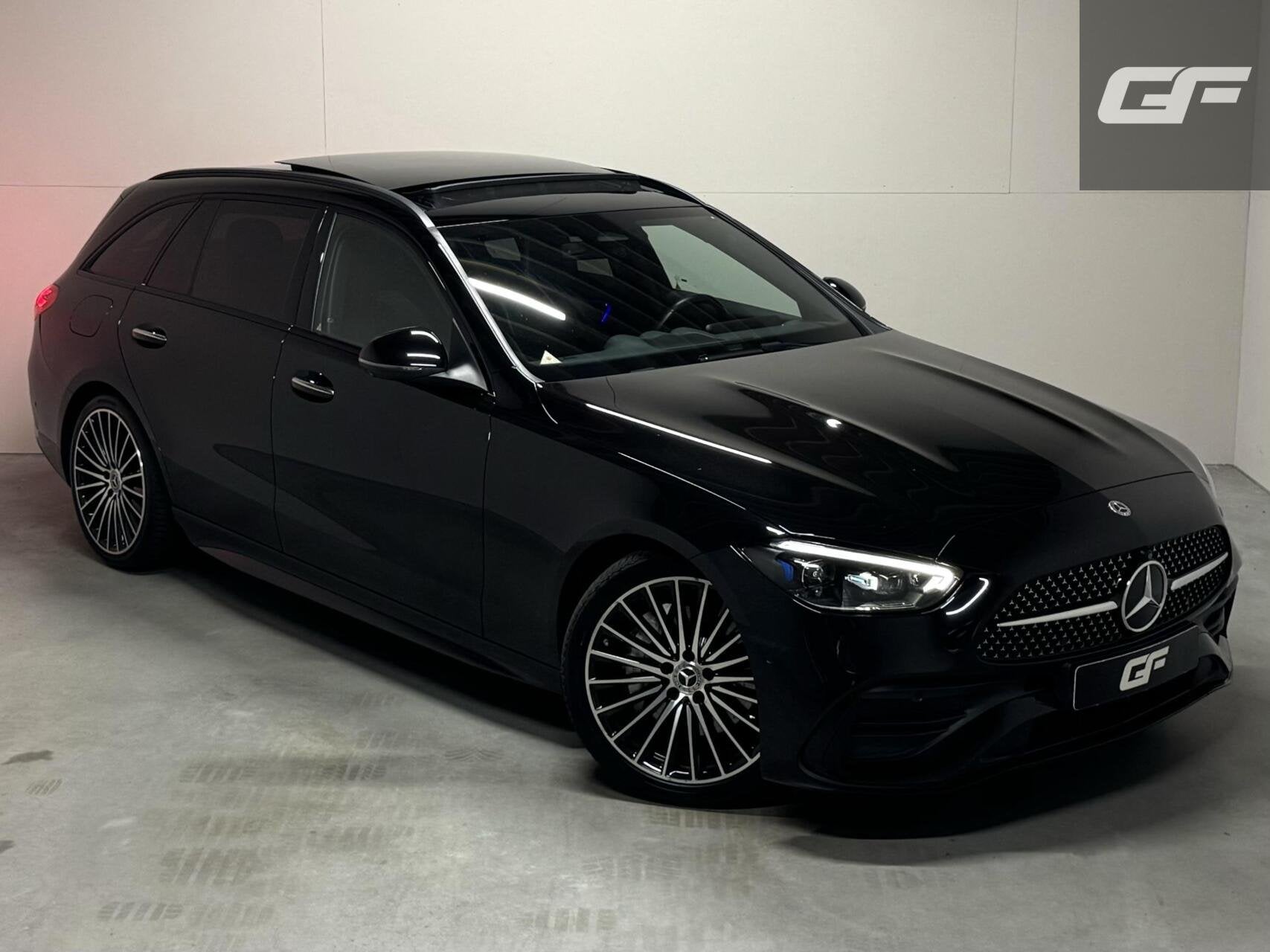 Mercedes C-klasse Estate 200 AMG Pano 360° Memory Carplay T, Auto's, Automaat, Dealer onderhouden, 4 cilinders, Met garantie (alle)