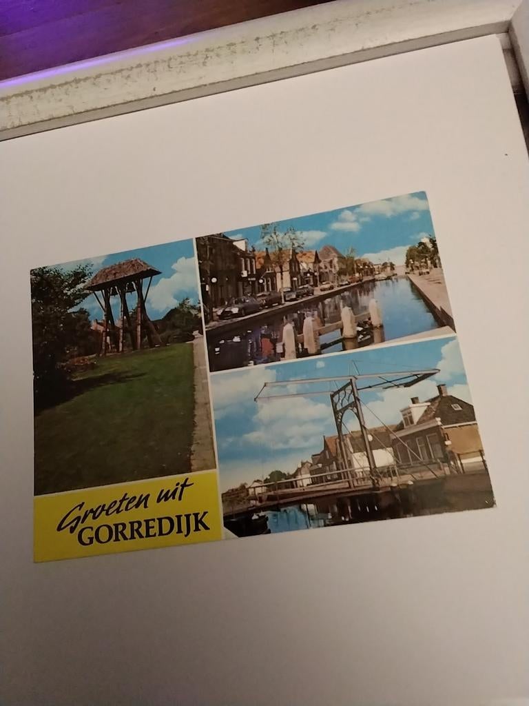 GROETEN UIT GORREDIJK, Verzamelen, Ansichtkaarten | Nederland, Ophalen of Verzenden, 1960 tot 1980