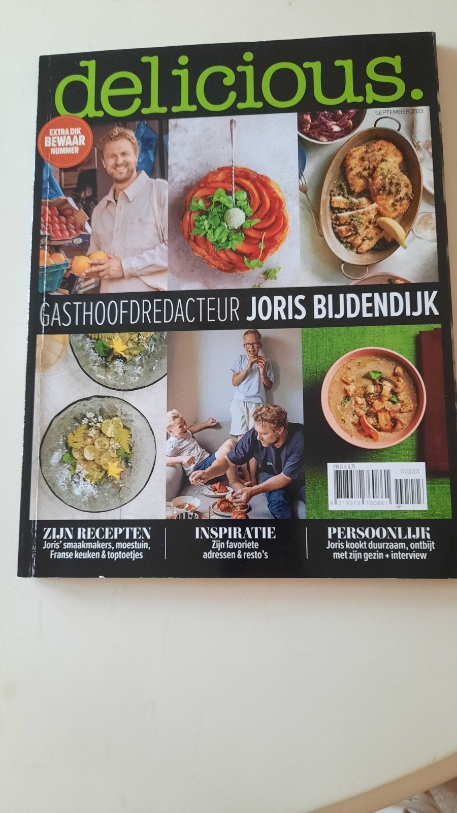 delicious Joris Bijdendijk, Boeken, Kookboeken, Ophalen of Verzenden, Nieuw