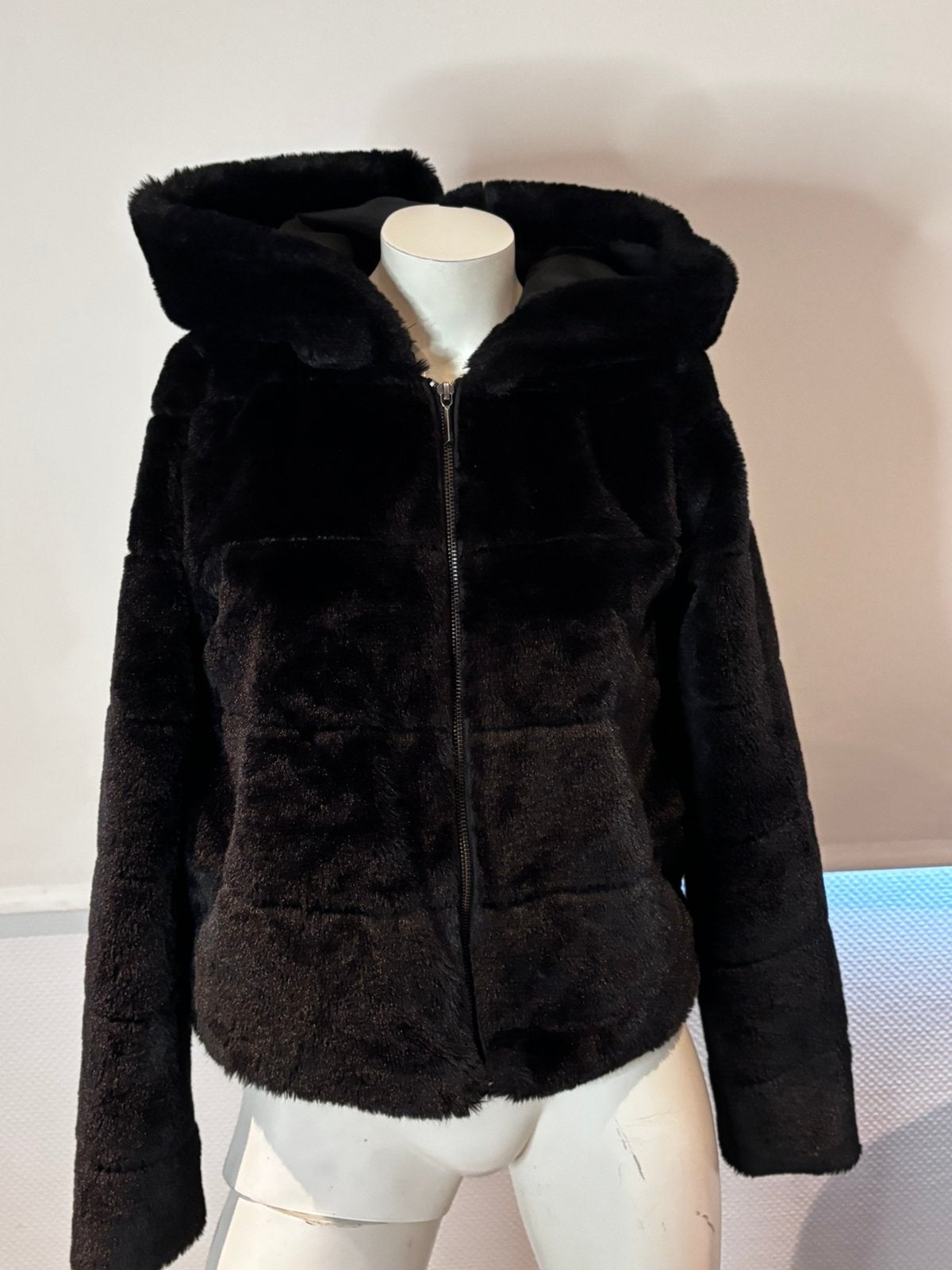 Only zachte teddy jas maat xs, Kleding | Dames, Ophalen of Verzenden, Zo goed als nieuw, Maat 34 (XS) of kleiner, Zwart