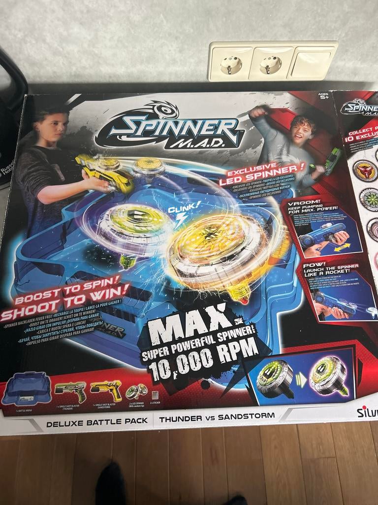 Spinner m.a.d., Kinderen en Baby's, Speelgoed | Buiten | Actiespeelgoed, Ophalen of Verzenden, Zo goed als nieuw