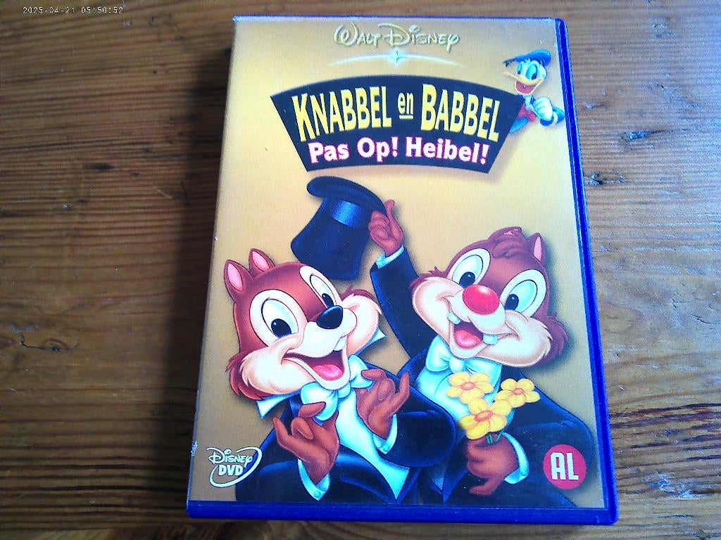Knabbel en Babbel / DVD / Disney / Pas op heibel, Alle leeftijden, Ophalen of Verzenden, Gebruikt, Amerikaans