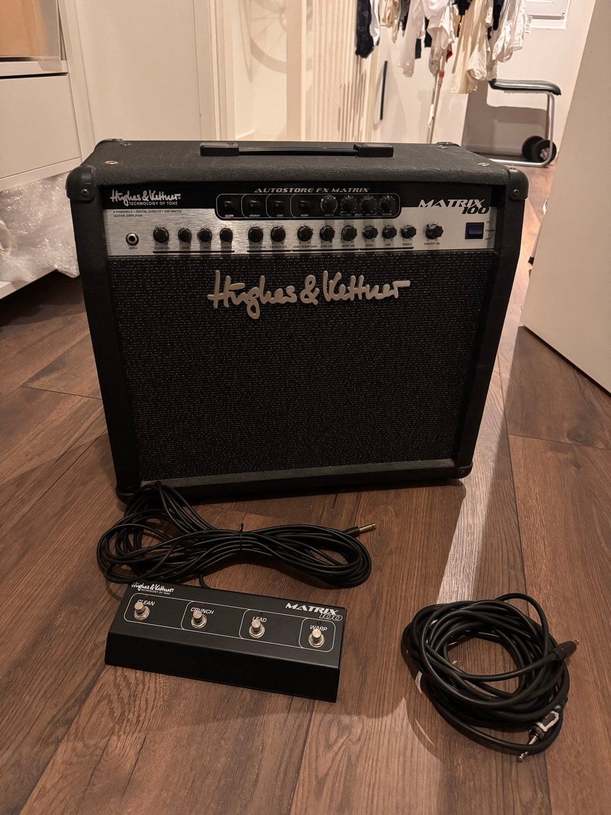 Hughes & Kettner Matrix 100 gitaarversterker, Ophalen, Gebruikt, Gitaar, 100 watt of meer