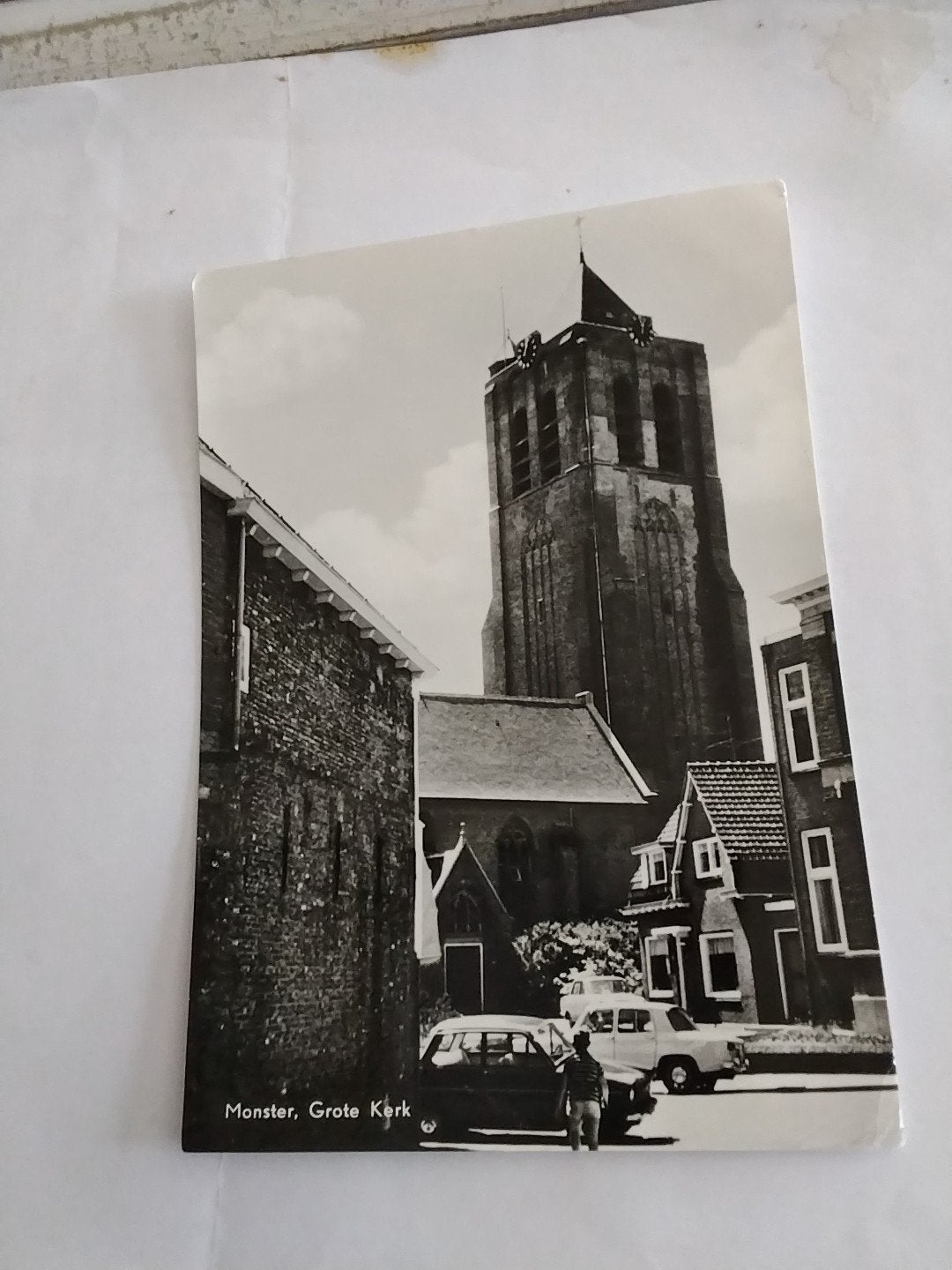 Oude Ansichtkaart Monster, Grote Kerk, Ophalen of Verzenden, Zuid-Holland