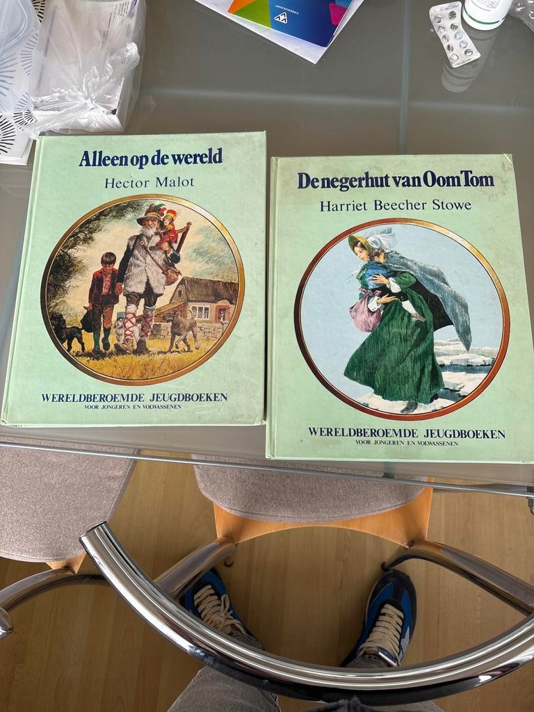 Wereldberoemde Jeugdboeken: Alleen op de wereld & Oom Tom, Ophalen of Verzenden, Gelezen, Fictie