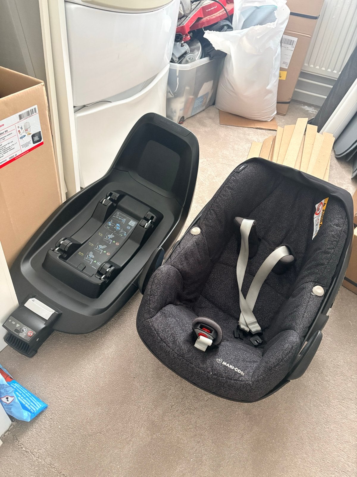Maxi-Cosi 2wayFix Isofix base met Pebble autostoel, Kinderen en Baby's, Ophalen, Gebruikt, Isofix, 0 t/m 13 kg