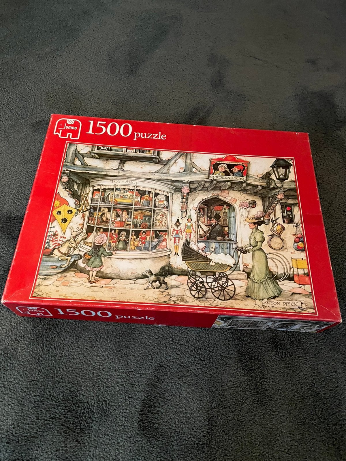 Puzzel; de speelgoedwinkel van Anton Pieck, Ophalen, 500 t/m 1500 stukjes, Zo goed als nieuw
