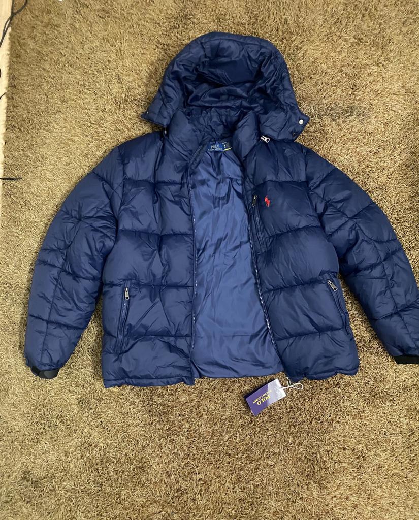 Polo Ralph Lauren Puffer Jacket, Ophalen of Verzenden, Nieuw, Maat 48/50 (M), Blauw