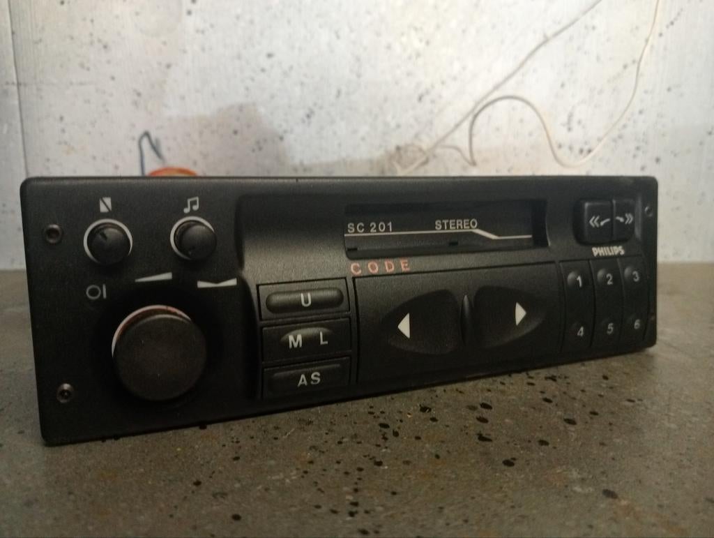 Philips Radio Cassette met Code, Auto diversen, Autoradio's, Ophalen