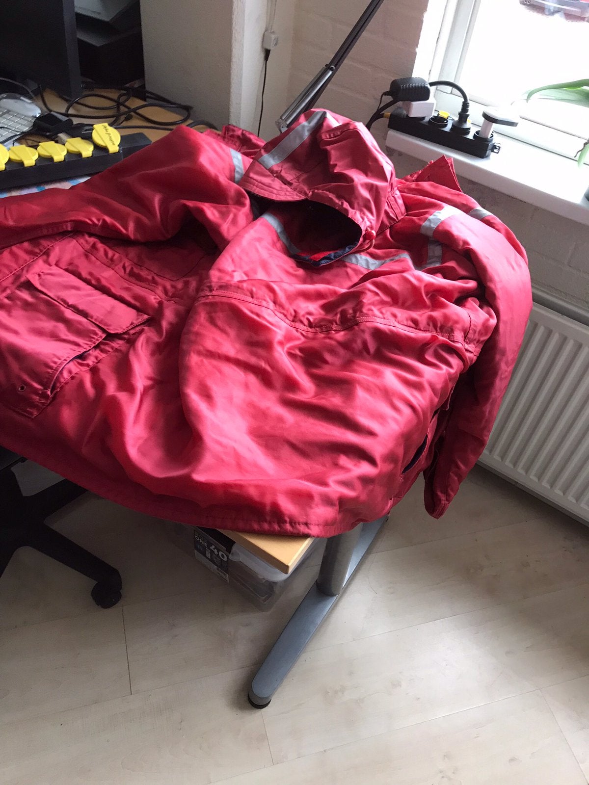 zeilpak broek en jas maat medium, Ophalen of Verzenden, Gebruikt, Dame of Heer, Zeilpak