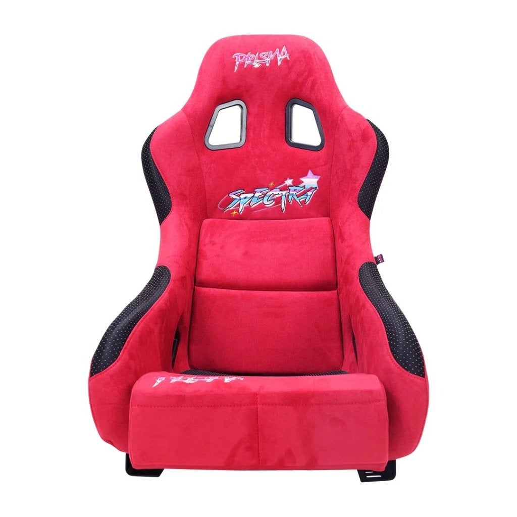 NRG Prisma Spectra Kuipstoel Ruby Rood alcantara, Auto diversen, Ophalen of Verzenden