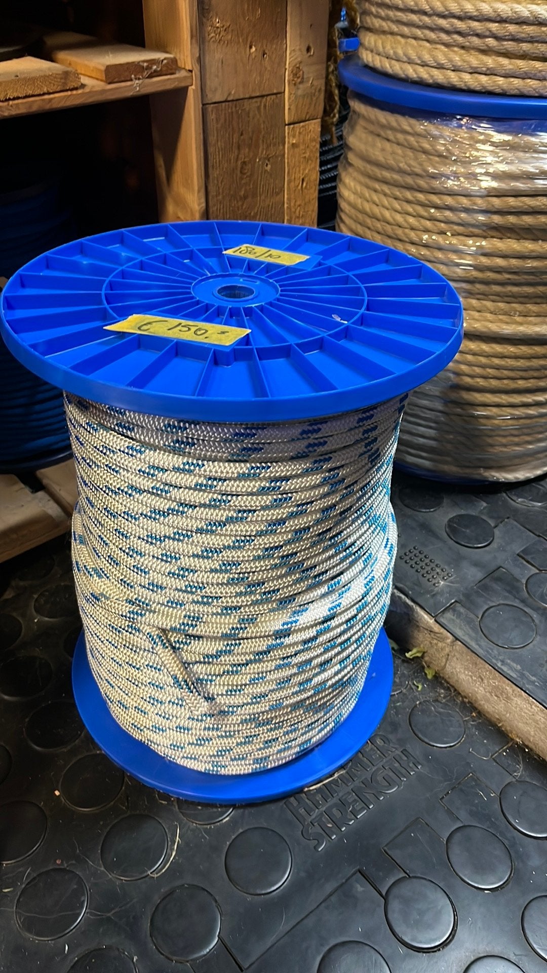 180 meter 10 mm dik polyester touw, Watersport en Boten, Ophalen of Verzenden, Nieuw