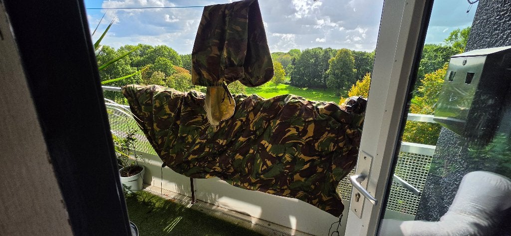 militaire puptent en meer kleding., Ophalen, Landmacht, Nederland, Kleding of Schoenen